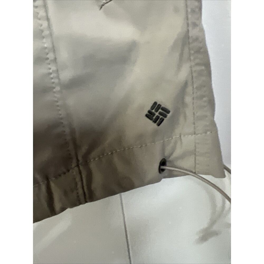 Columbia Omni Shade Capri Pants Women's 12 (32x18) Beige‎ Stretch Nylon 5 Pocket - Picture 3 of 8
